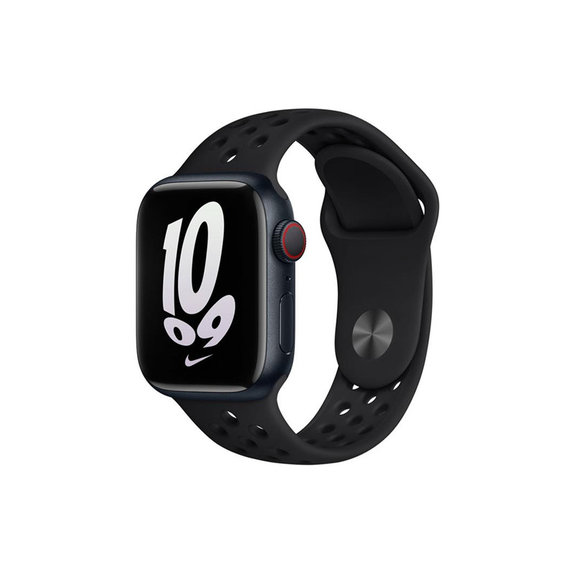 FixPremium - Silikónový Športový Remienok pre Apple Watch (42, 44, 45 a 49mm), čierna