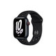 FixPremium - Silikónový Športový Remienok pre Apple Watch (42, 44, 45 a 49mm), čierna