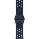 FixPremium - Silikónový Športový Remienok pre Apple Watch (42, 44, 45 a 49mm), modrá