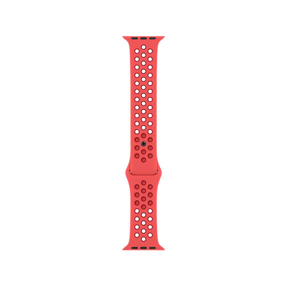 FixPremium - Silikónový Športový Remienok pre Apple Watch (42, 44, 45 a 49mm), červená