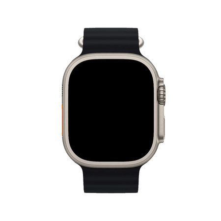 FixPremium - Remienok Ocean Loop pre Apple Watch (38, 40 a 41mm), čierna