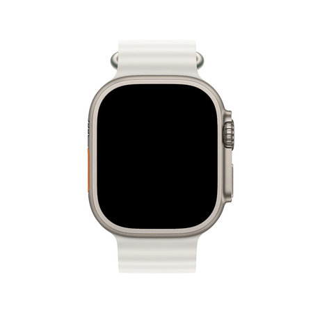 FixPremium - Remienok Ocean Loop pre Apple Watch (38, 40 a 41mm), biela
