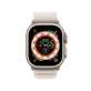 FixPremium - Remienok Alpine Loop pre Apple Watch (42, 44, 45 a 49mm), starlight