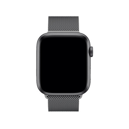 FixPremium - Remienok Milanese Loop pre Apple Watch (42, 44, 45 a 49mm), graphite