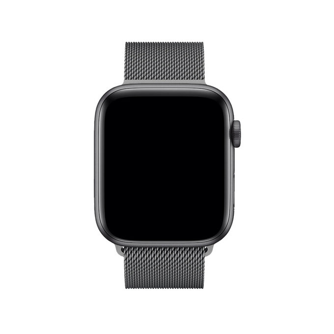 FixPremium - Remienok Milanese Loop pre Apple Watch (42, 44, 45 a 49mm), graphite