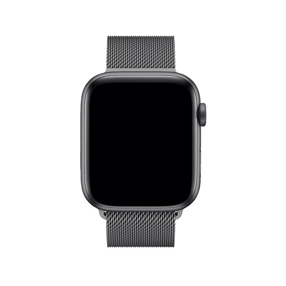 FixPremium - Remienok Milanese Loop pre Apple Watch (38, 40 a 41mm), graphite