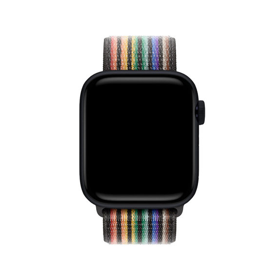 FixPremium - Nylonový Remienok pre Apple Watch (38, 40 a 41mm), pride