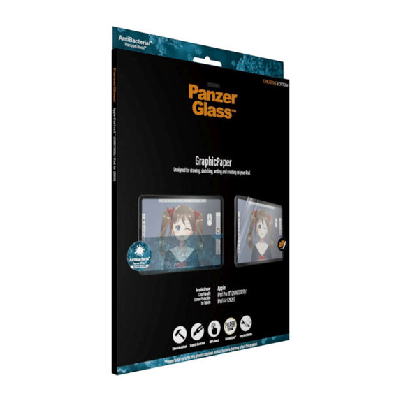 Ochranná fólia GraphicPaper Case Friendly AB pre iPad Pro 11''/Air 10,9'', Číra, PanzerGlass