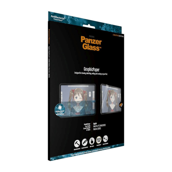 Ochranná fólia GraphicPaper Case Friendly AB pre iPad Pro 11''/Air 10,9'', Číra, PanzerGlass