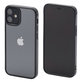 FixPremium - Puzdro Invisible pre iPhone 12 mini, čierna