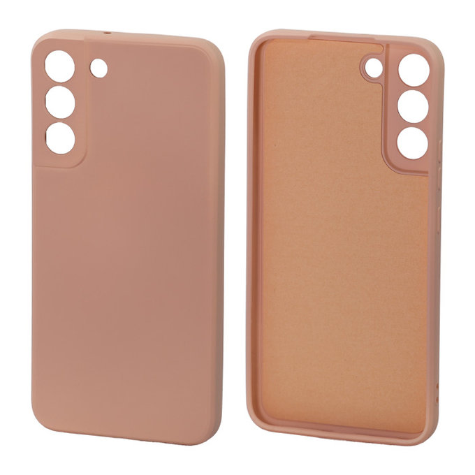 FixPremium - Puzdro Rubber pre Samsung Galaxy S22 Plus, oranžová