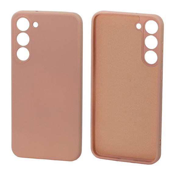 FixPremium - Puzdro Rubber pre Samsung Galaxy S23 Plus, oranžová