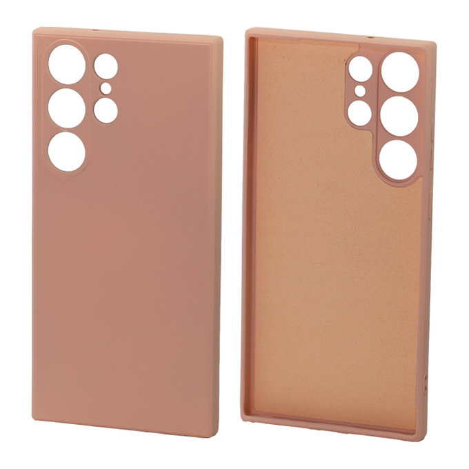 FixPremium - Puzdro Rubber pre Samsung Galaxy S23 Ultra, oranžová