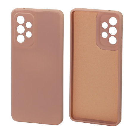 FixPremium - Puzdro Rubber pre Samsung Galaxy A33 5G, hnedá