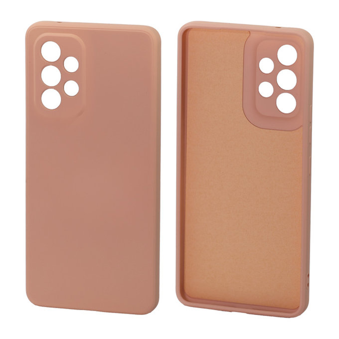 FixPremium - Puzdro Rubber pre Samsung Galaxy A53 5G, oranžová