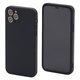 FixPremium - Puzdro Rubber pre iPhone 11 Pro, čierna