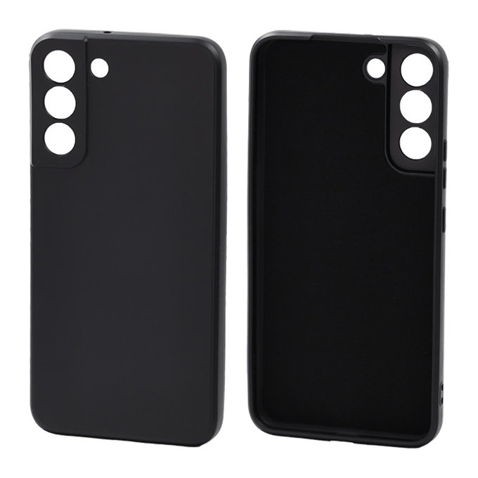 FixPremium - Puzdro Rubber pre Samsung Galaxy S22 Plus, čierna