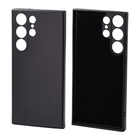 FixPremium - Puzdro Rubber pre Samsung Galaxy S23 Ultra, čierna