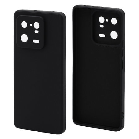 FixPremium - Puzdro Rubber pre Xiaomi 13 Pro, čierna