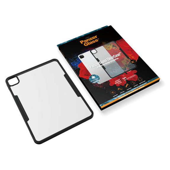 Puzdro ClearCase AB pre iPad Pro 11'' (2018/2020/2021), Čierna, PanzerGlass