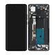 Motorola Edge 40 - LCD Displej + Dotykové Sklo + Rám (Eclipse Black) - 5D68C22670 Genuine Service Pack