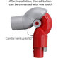 Dyson V-series, Outsize, Omni-glide - Flex Adaptér