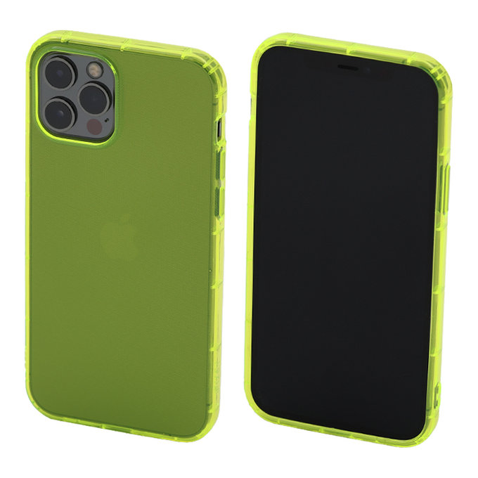 FixPremium - Puzdro Clear pre iPhone 13 Pro, žltá