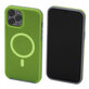 FixPremium - Puzdro Clear s MagSafe pre iPhone 12 Pro Max, neon green