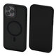 FixPremium - Puzdro Clear s MagSafe pre iPhone 14 Pro Max, frost black