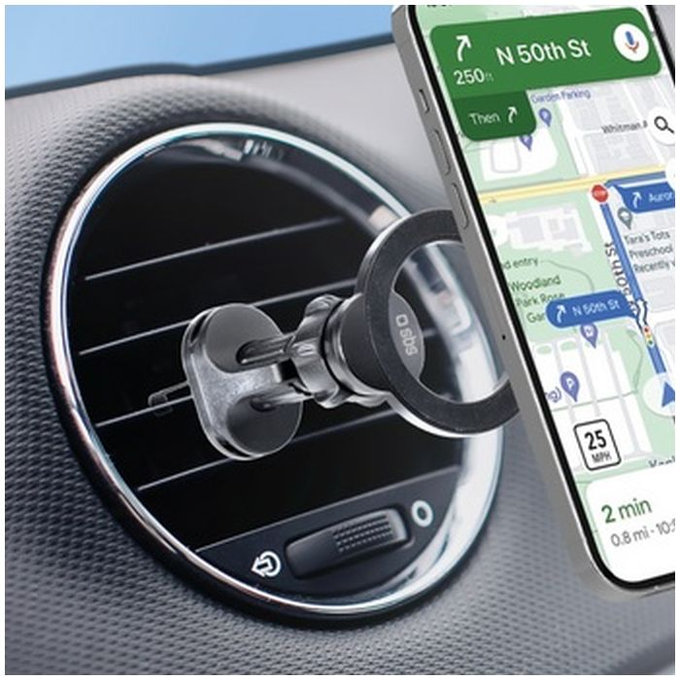 SBS - Držiak do Auta CircleMag MagSafe, čierna