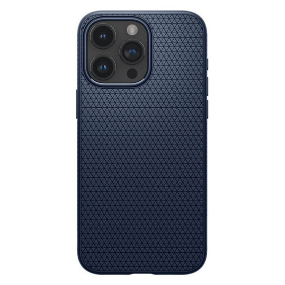 Spigen - Puzdro Liquid Air pre iPhone 15 Pro Max, Navy Blue