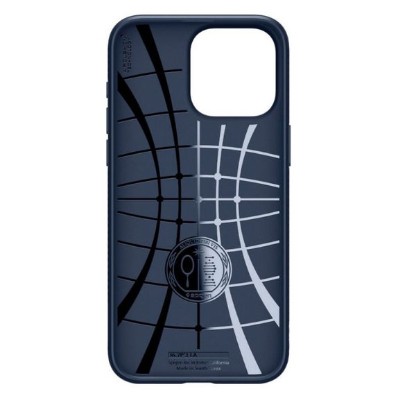 Spigen - Puzdro Liquid Air pre iPhone 15 Pro Max, Navy Blue