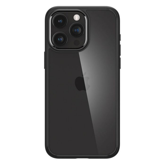 Spigen - Puzdro Ultra Hybrid pre iPhone 15 Pro Max, Matte Black