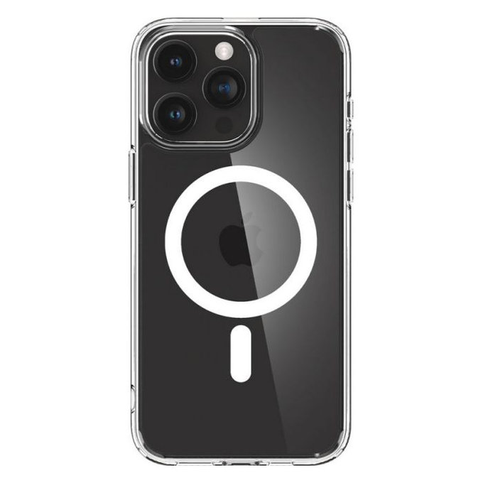 Spigen - Puzdro Ultra Hybrid s MagSafe pre iPhone 15 Pro Max, biela
