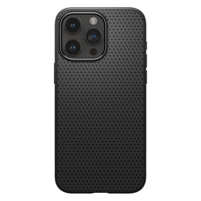 Spigen - Puzdro Liquid Air pre iPhone 15 Pro, Matte Black