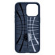 Spigen - Puzdro Liquid Air pre iPhone 15 Pro, Navy Blue