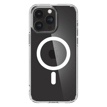 Spigen - Puzdro Ultra Hybrid s MagSafe pre iPhone 15 Pro, biela