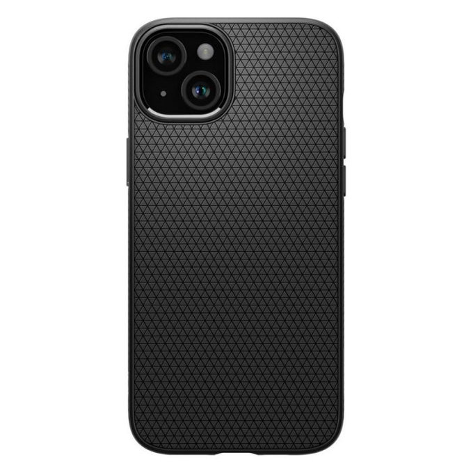 Spigen - Puzdro Liquid Air pre iPhone 15, Matte Black