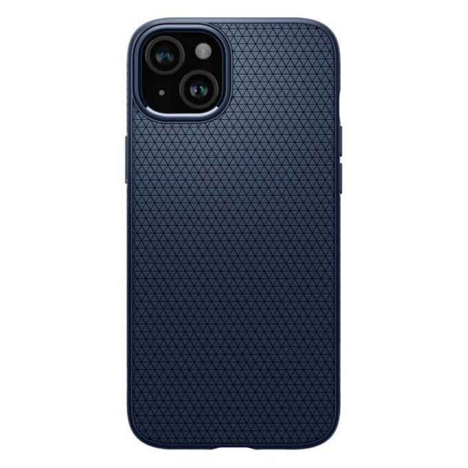 Spigen - Puzdro Liquid Air pre iPhone 15, Navy Blue