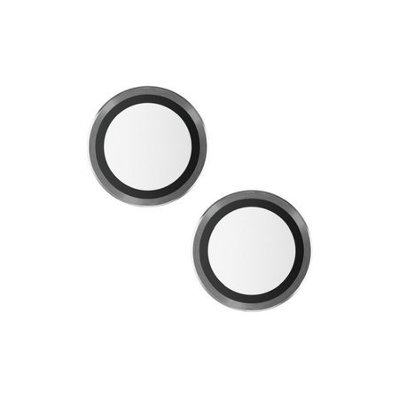 PanzerGlass - Ochranný Kryt Objektívu Fotoaparátu Hoops pre iPhone 15 a 15 Plus, transparentná