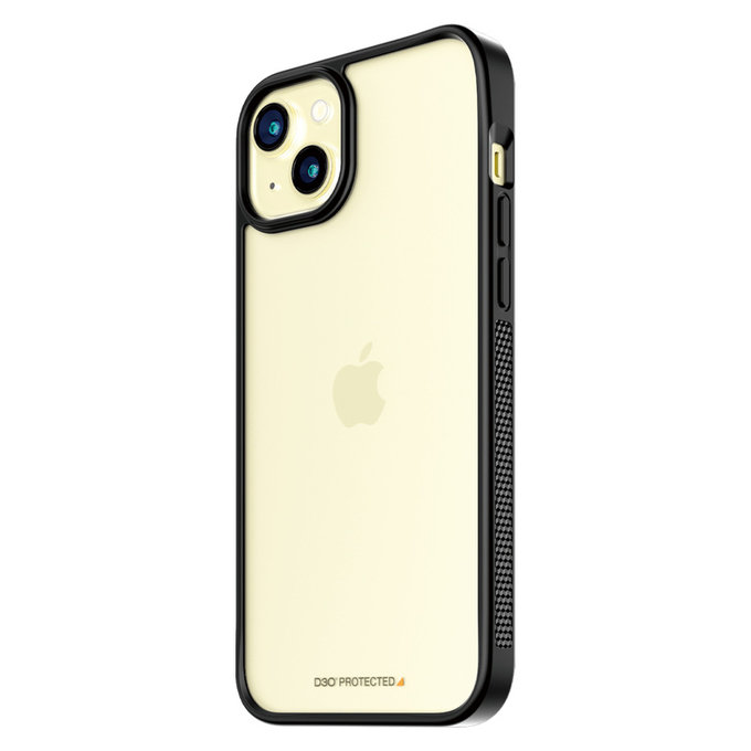 Puzdro ClearCase D3O pre iPhone 15 Plus, Čierna, PanzerGlass