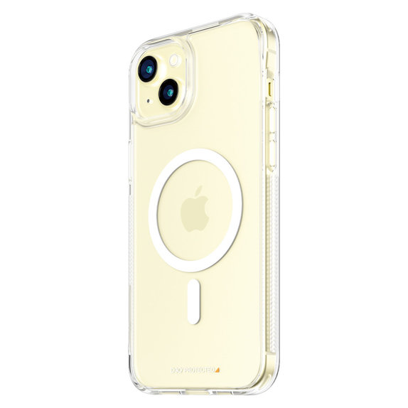 Puzdro HardCase D3O s MagSAFE by PanzerGlass pre iPhone 15 Plus, Transparentná, PanzerGlass