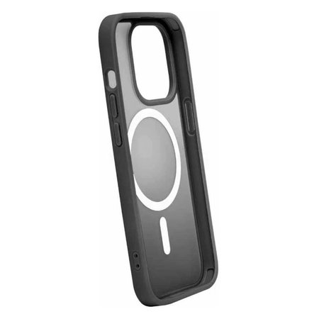 PURO - Puzdro Gradient s MagSafe pre iPhone 15 Pro Max, čierna