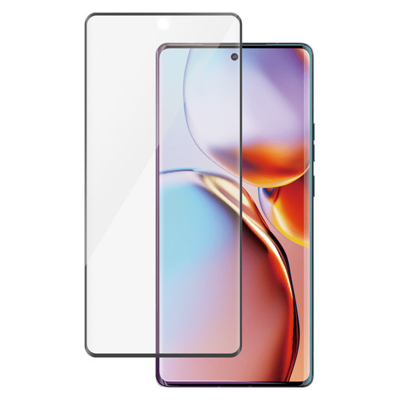 Tvrdené sklo UWF pre Motorola Edge 40 Pro, Čierna, PanzerGlass