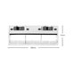 Ecovacs Deebot N-series, T-series, X1-series, Ozmo-series - Kryt Hlavnej Kefy (Biely)