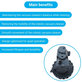 Ecovacs Deebot N-series, T-series, Ozmo-series - Koleso s Motorom (Pravé)