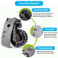 iRobot Roomba 500, 600, 700, 800, 900-series - Koleso s Motorom (Pravé)