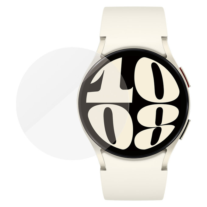 Tvrdené sklo Flat Glass AB pre Samsung Galaxy Watch6 44 mm, Číra, PanzerGlass