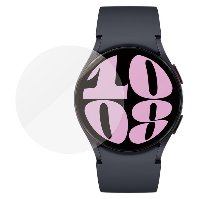 Tvrdené sklo Flat Glass AB pre Samsung Galaxy Watch6 40 mm, Číra, PanzerGlass