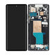Motorola Edge 30 Ultra - LCD Displej + Dotykové Sklo + Rám (Interstellar Black) - 5D68C21260 Genuine Service Pack